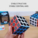 3x3 Carbon Fiber Sticker Magic Cube Professional Speed Cubo