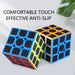 3x3 Carbon Fiber Sticker Magic Cube Professional Speed Cubo