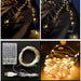 3x3x3m Triangle Shade Sail Led Light String Awnings Outdoor