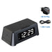 4 In 1 15w Qi Alarm Clock Wireless Charger Pad