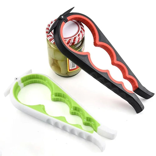 4 In 1 Can And Bottle Opener Anti Slip Multi Functional