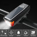 4 In 1 Usb Rechargeable Solar Power Bicycle Light