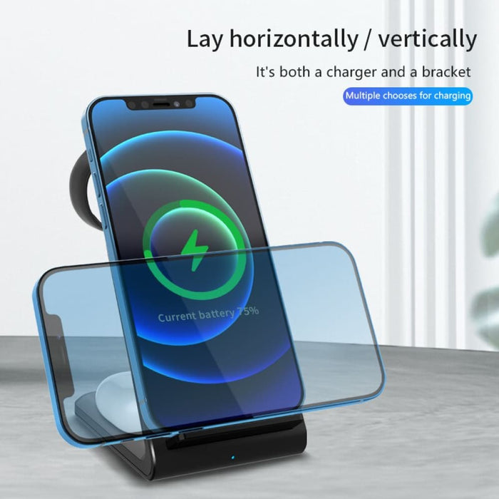 15w 4 In 1 Wireless Charging Holder Stand