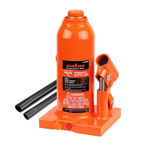 4 Ton (8,000 Lbs) Hydraulic Bottle Jack Heavy Duty Car