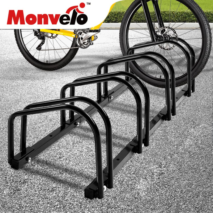 Goslash Picks 4-bikes Stand Bicycle Bike Rack Floor Parking