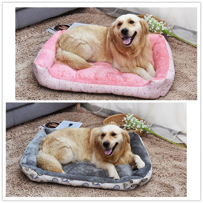 4 Colours Breathable Bite Resistant Soft Pet Sleeping Bed