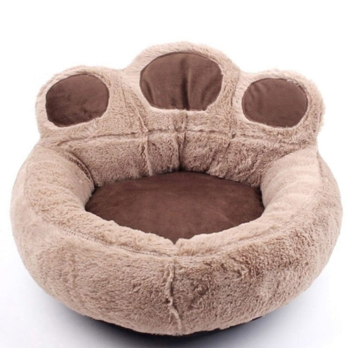 4 Colours Soft Warm Paw Shape Washable Wear Resistant Pet