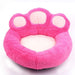 4 Colours Soft Warm Paw Shape Washable Wear Resistant Pet