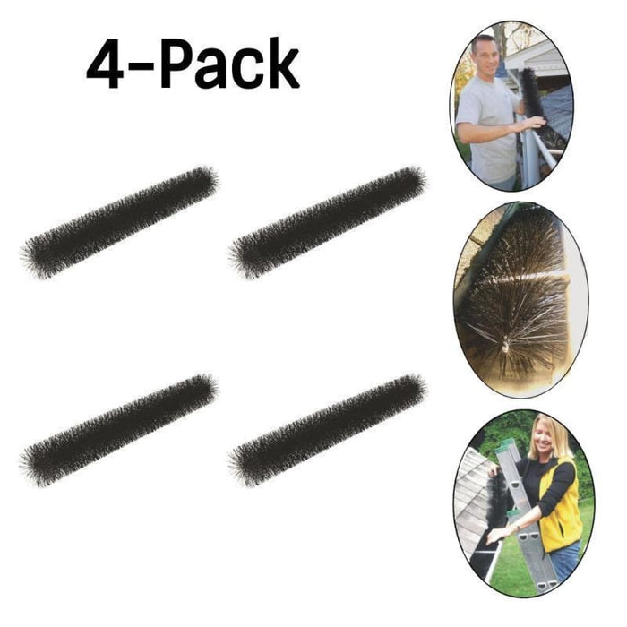 4 Pack Of Gutter Bristles