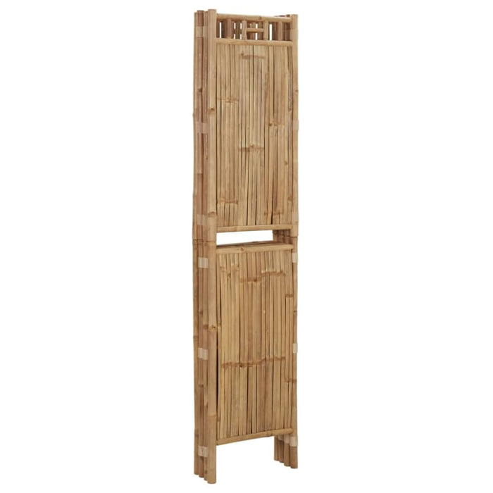 4-panel Room Divider Bamboo 160x180 Cm Taoiak