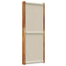 4-panel Room Divider Light Grey 280x180 Cm Abbttpl