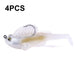 4 Piece 14g Soft Bait For Jumping Fish Defense