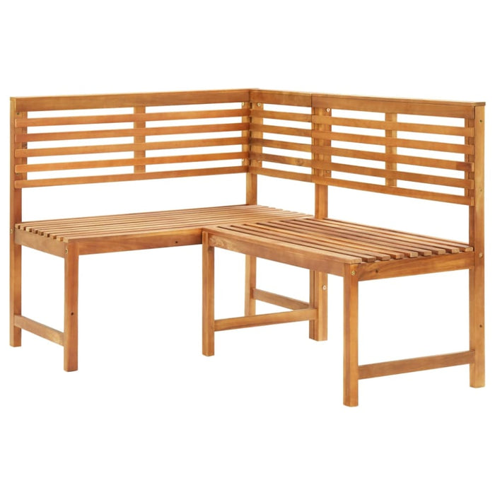 1 Piece Bistro Corner Bench