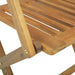 4 Piece Bistro Set Solid Wood Acacia Tbpinlt