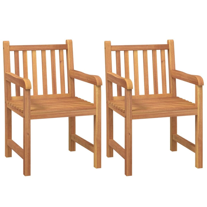 4 Piece Garden Dining Set Solid Wood Teak Topioll