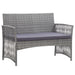 4 Piece Garden Lounge Set With Cushion Poly Rattan