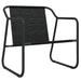 4 Piece Garden Lounge Set With Cushions Anthracite Steel