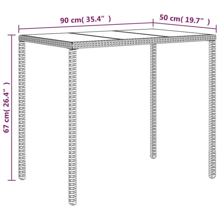 4 Piece Garden Lounge Set With Cushions Grey Poly Rattan