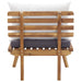 4 Piece Garden Lounge Set With Cushions Solid Wood Acacia