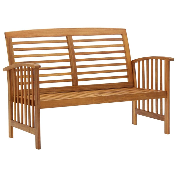 4 Piece Garden Lounge Set Solid Acacia Wood Tbpikio