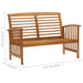 4 Piece Garden Lounge Set Solid Acacia Wood Tbpikio