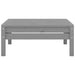 4 Piece Garden Lounge Set Solid Pinewood Grey Nbllok