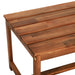 4 Piece Outdoor Lounge Set Solid Acacia Wood Aabtp