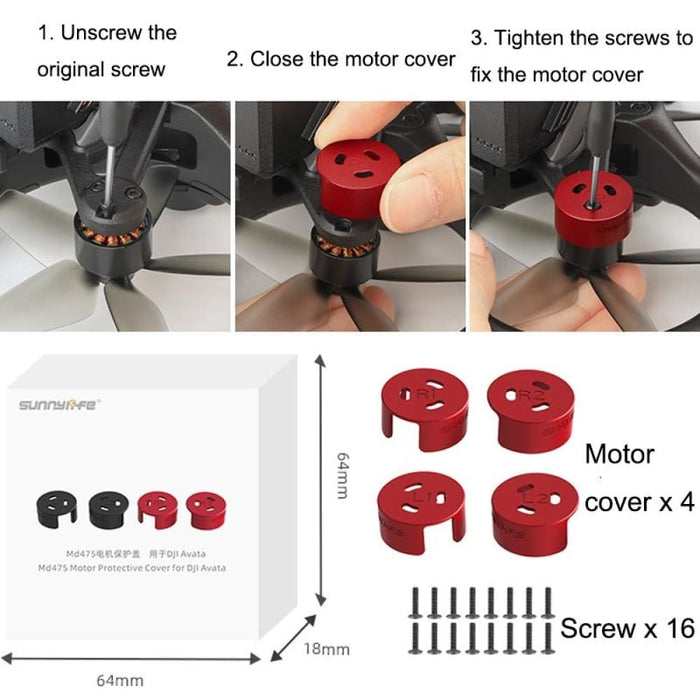 4 Piece Set Of At Md475 Dust Proof Waterproof Aluminum