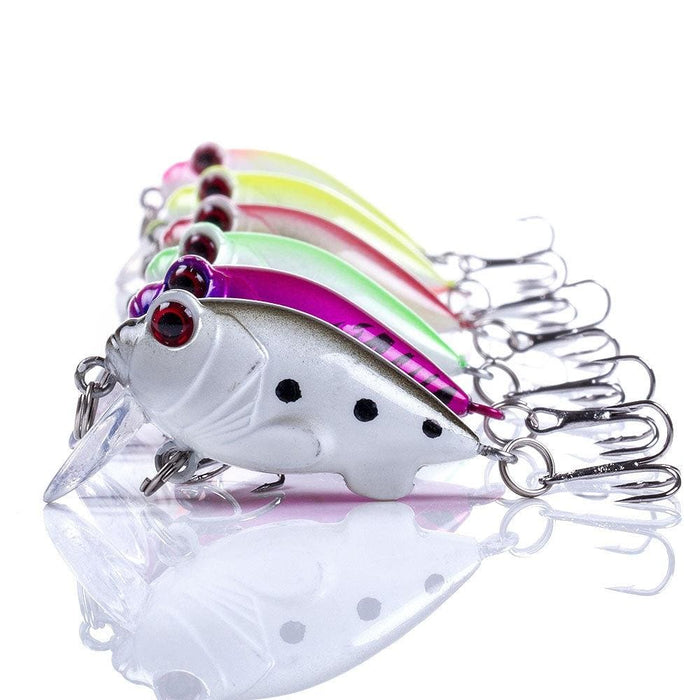 4 Piece Small Fat Lure Bait Set 4cm/5.2g