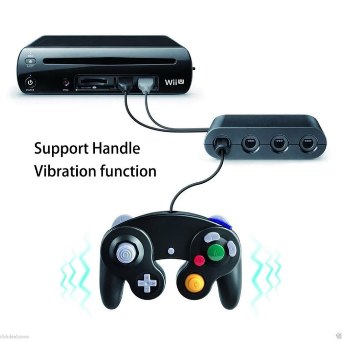 4 Port Gamecube Adapter For Wii U/pc/switch