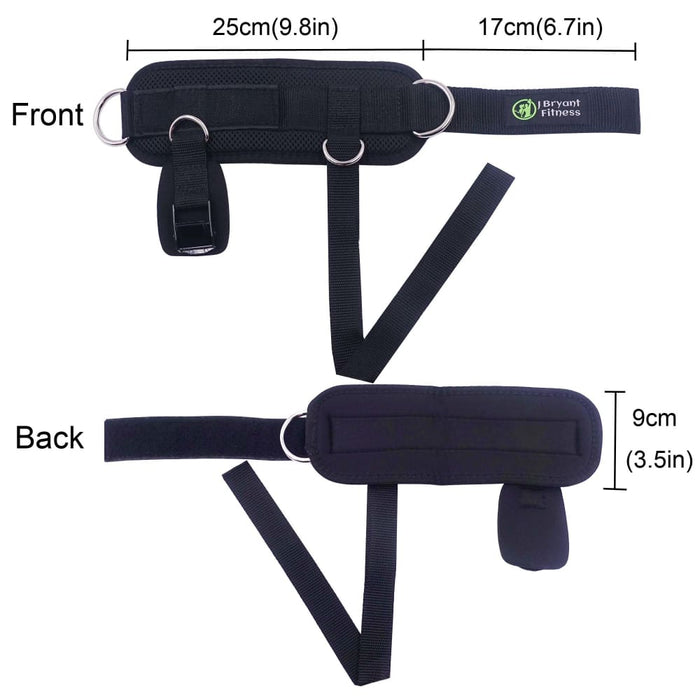 4 D-rings Adjustable Ankle Straps For Cable Machines