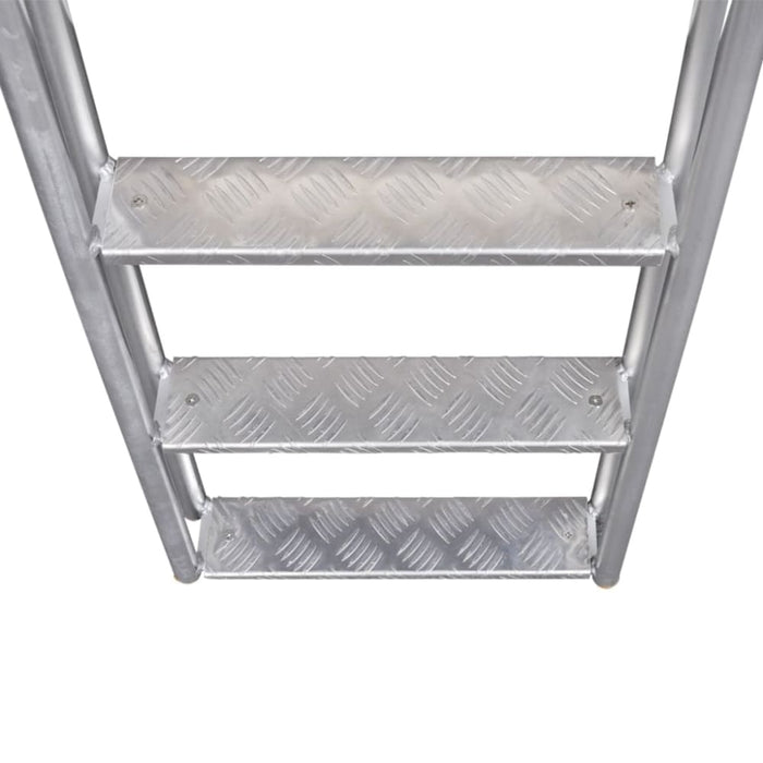 4-step Dock Pool Ladder Aluminium 167 Cm Kooki