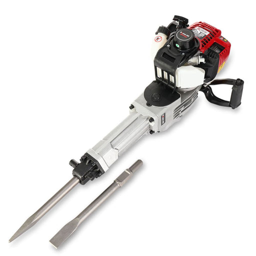 4 Stroke Petrol Jackhammer With 2 Chisels Carry Bag