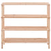 4-tier Shoe Rack Solid Fir Wood Xnpxbo