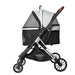 4 Wheels Pet Stroller Dog Cat Pram Carrier Travel Foldable