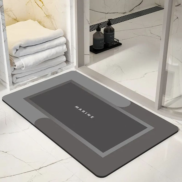 40 60cm Non Slip Absorbent Floor Mat For Bathroom Shower