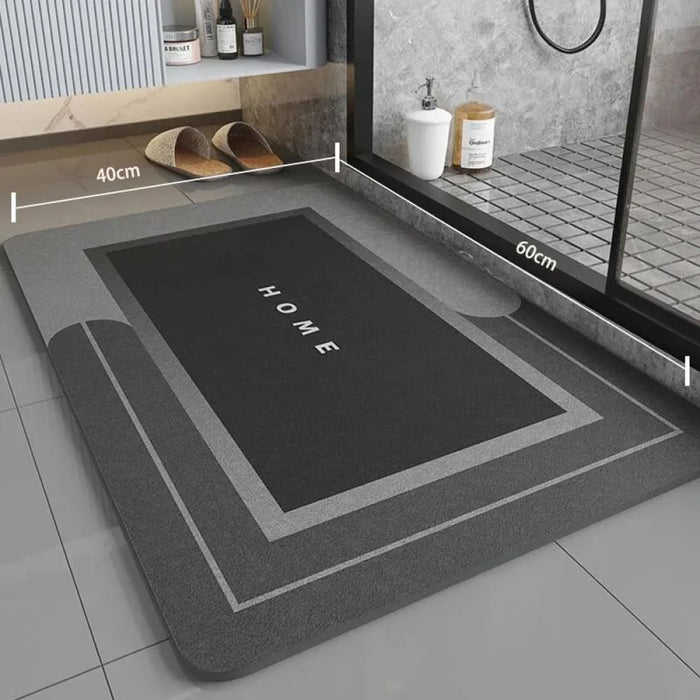 40 60cm Non Slip Absorbent Floor Mat For Bathroom Shower