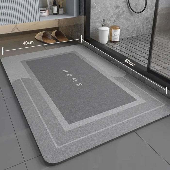 40 60cm Non Slip Absorbent Floor Mat For Bathroom Shower