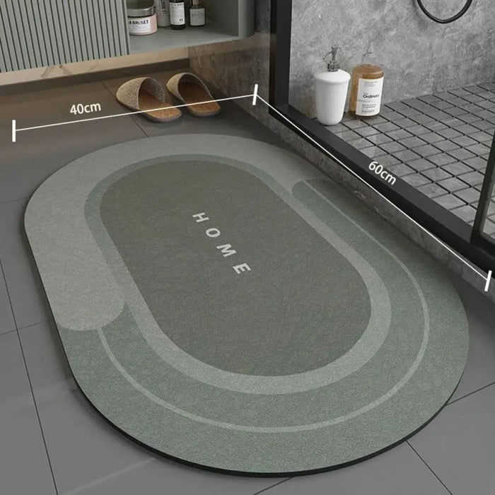 40 60cm Non Slip Absorbent Floor Mat For Bathroom Shower