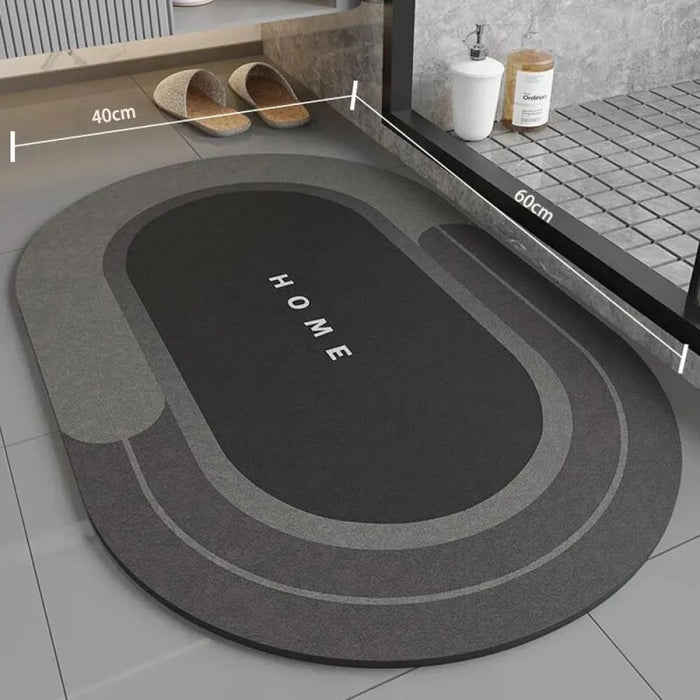 40 60cm Non Slip Absorbent Floor Mat For Bathroom Shower