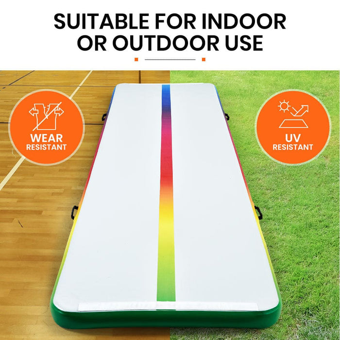 400x100x10cm Inflatable Air Track Mat Tumbling Gymnastics