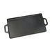 46x22 Cm Cast Iron Reversible Griddle Plate Bbq Hob Cooking