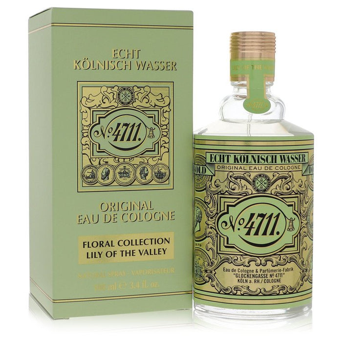 4711 Floral Collection Lily Of The Valley Eau De Cologne Spray For Men-100 Ml