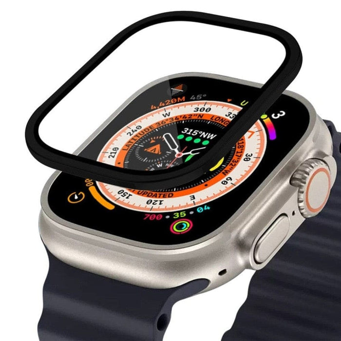 49mm Anti-scratch Hd Metal Bumper + tempered Glass