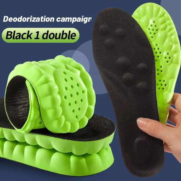 4d Sport Insole Super Soft Shock Absorbing Sole Pads