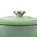 Goslash Picks 4l Enamel Dutch Oven Pot In Green Colour