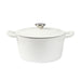 Goslash Picks 4l Enamel Dutch Oven Pot in White Colour