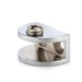 4pc Half Round Glass Clamps For 8mm Furniture