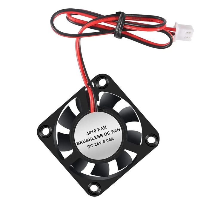 4pcs 3d Printer Cooling Fan 4010 Blower 40x40x10mm Dc 12v