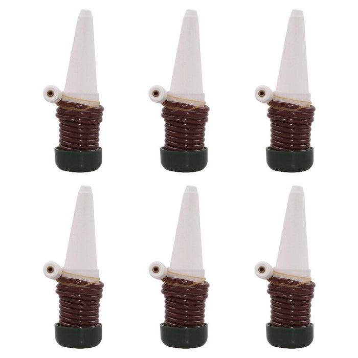 4pcs 6pcs Automatic Lazy Watering Stakes Tools Ceramic Drip